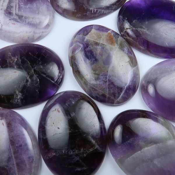 Amethyst cabochons | Buy Amethyst cabochons for jewellery making | UK Shop | Buy Gemstone cabochons online | UK Seller