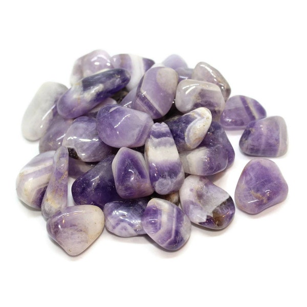 Chevron Amethyst tumblestones | Buy tumbled  Chevron Amethyst online | UK Shop | Buy tumbled stones online | UK Seller