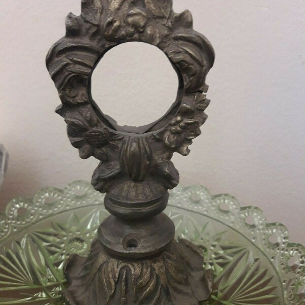 Antique Bronze Lamp Finials Etsy