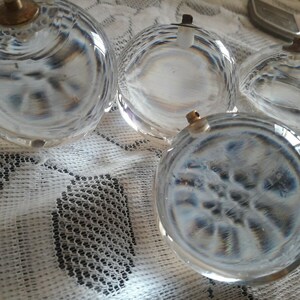 Vintage Lot of 12 double demo glass candle holder Vintage Lot of 12 double demo glass candle holder
