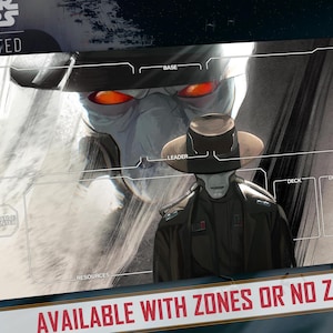Spielmatte TKG Star Wars: Unlimited Kompatibel - Cad Bane - 600 x 350 mm (24" x 14" Zoll) - Trading Card Game Pad, Spielermatte