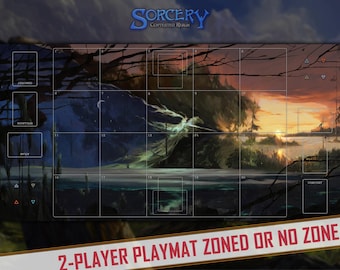 Sorcery TCG Playmat: Light Through Universe, 2-player Game Mat (39