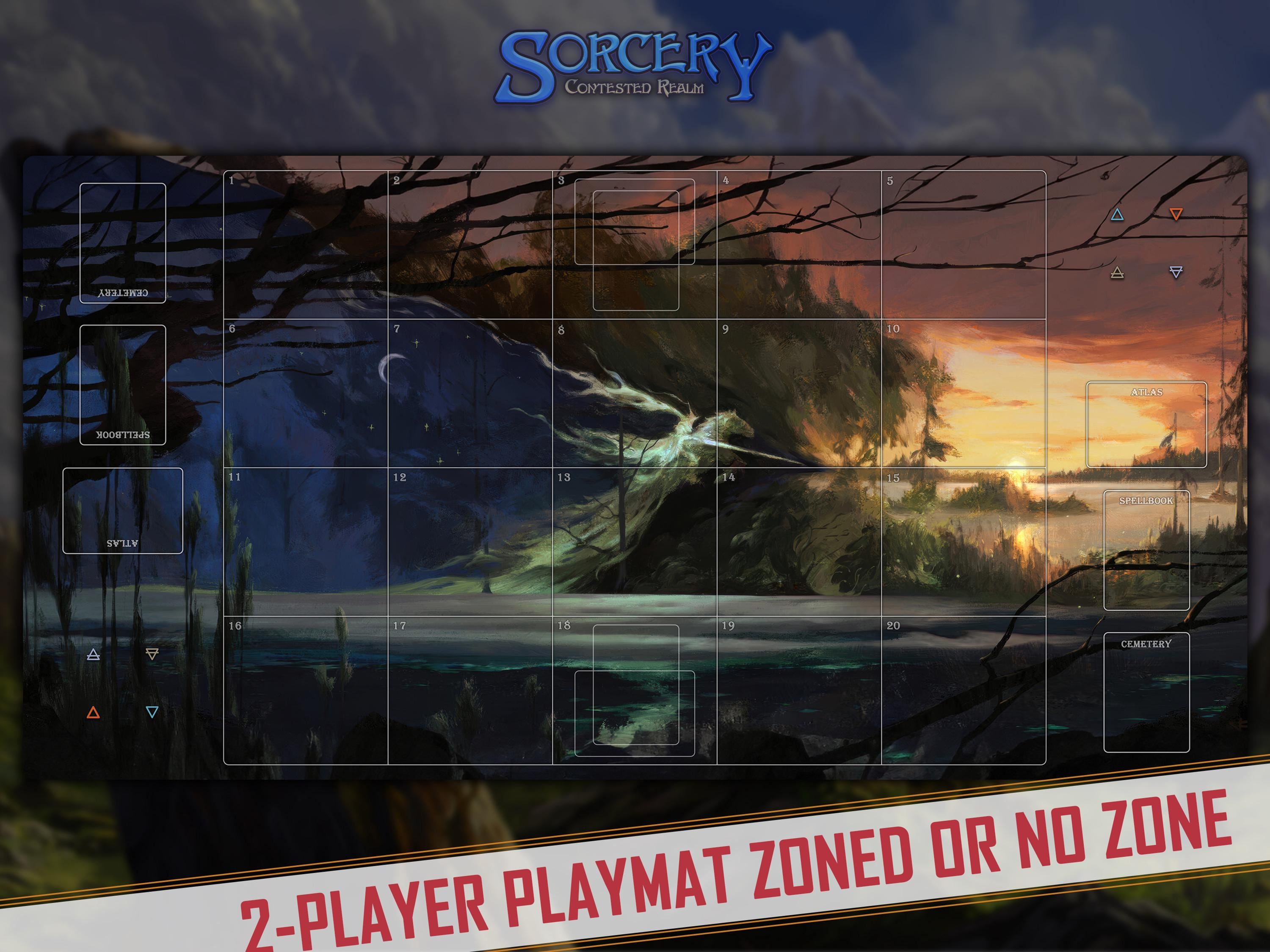 Sorcery Tcg 2 Player Playmat - Etsy