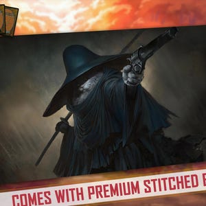 Jäger Sucher, Handschuhe | Inspiriert von Bloomburrow, Magic the Gathering Spielmatte, Flesh and Blood, FaB, MTG, TKG 24" x 14" inches (600 x 350 mm)
