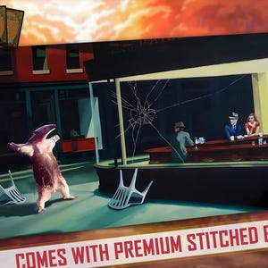 Quoi ? Envie de combattre ? | Parodie inspirée du tapis de jeu Magic the Gathering, chair et sang, FaB, MTG, TCG - 600 x 350 mm (24 x 14 po.)
