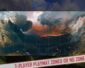Sorcery TCG Playmat: His Wrath, 2-player Card Game Mat (39