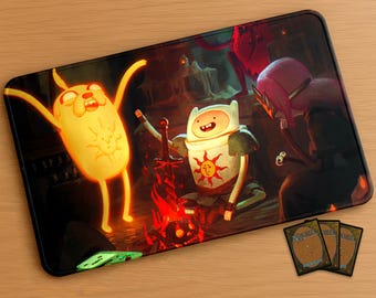 Adventure Souls - Magic the Gathering Playmat | Stitched Edges Extra Thick 24×14 in