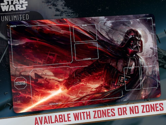 Darth Vader Star Wars Unlimited Playmat: TCG Mousepad | Stitched