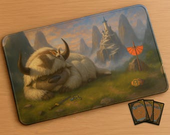 Tot we weer vliegen | Magic the Gathering-speelmat | Gestikte randen Extra dik: 24 x 14 inch