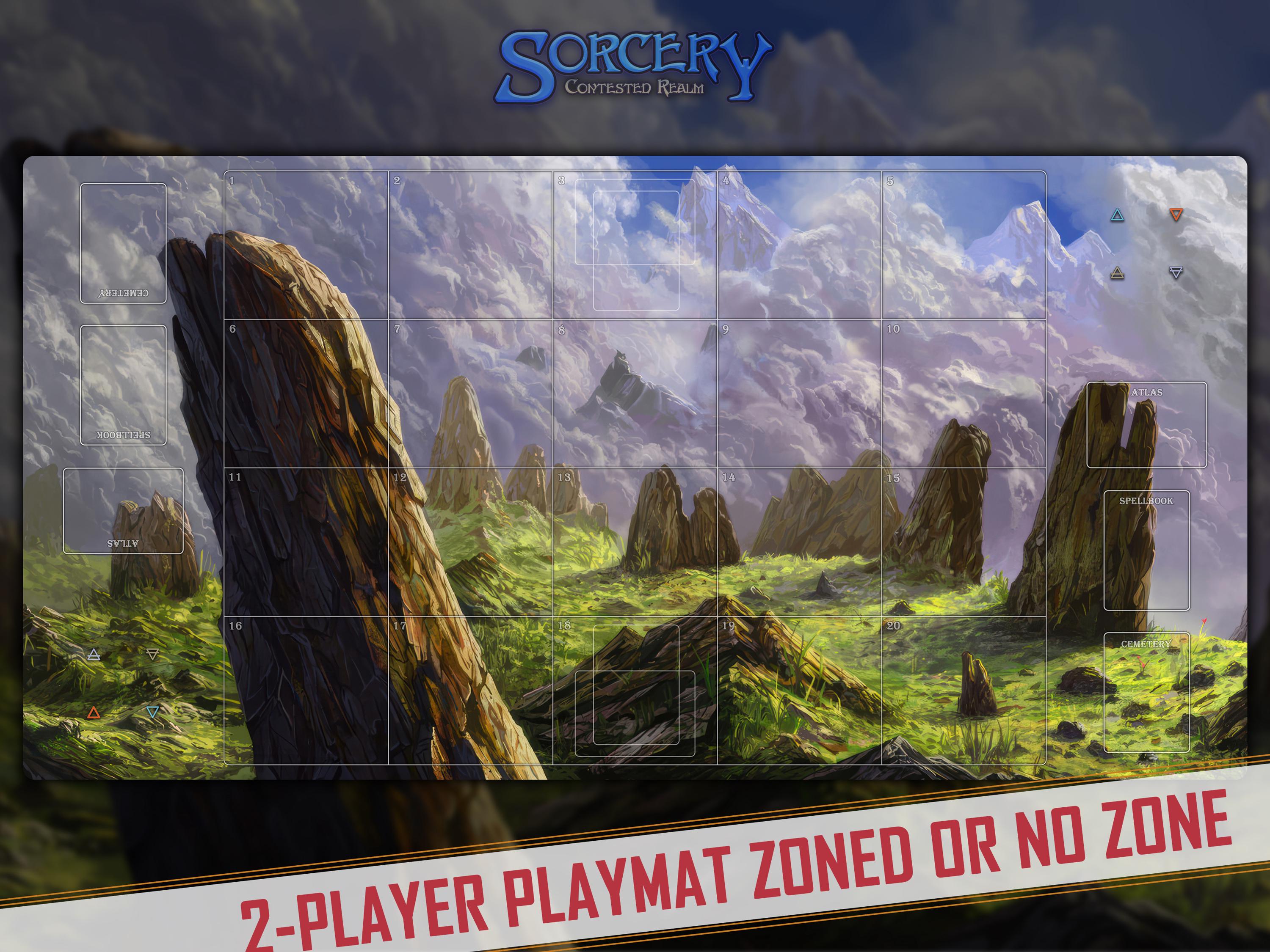 Sorcery Tcg 2 Player Playmat - Etsy