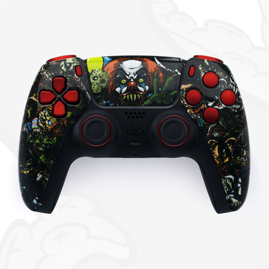 Custom Halloween PS5 Gaming Controller Sony Playstation 5 Wireless ...