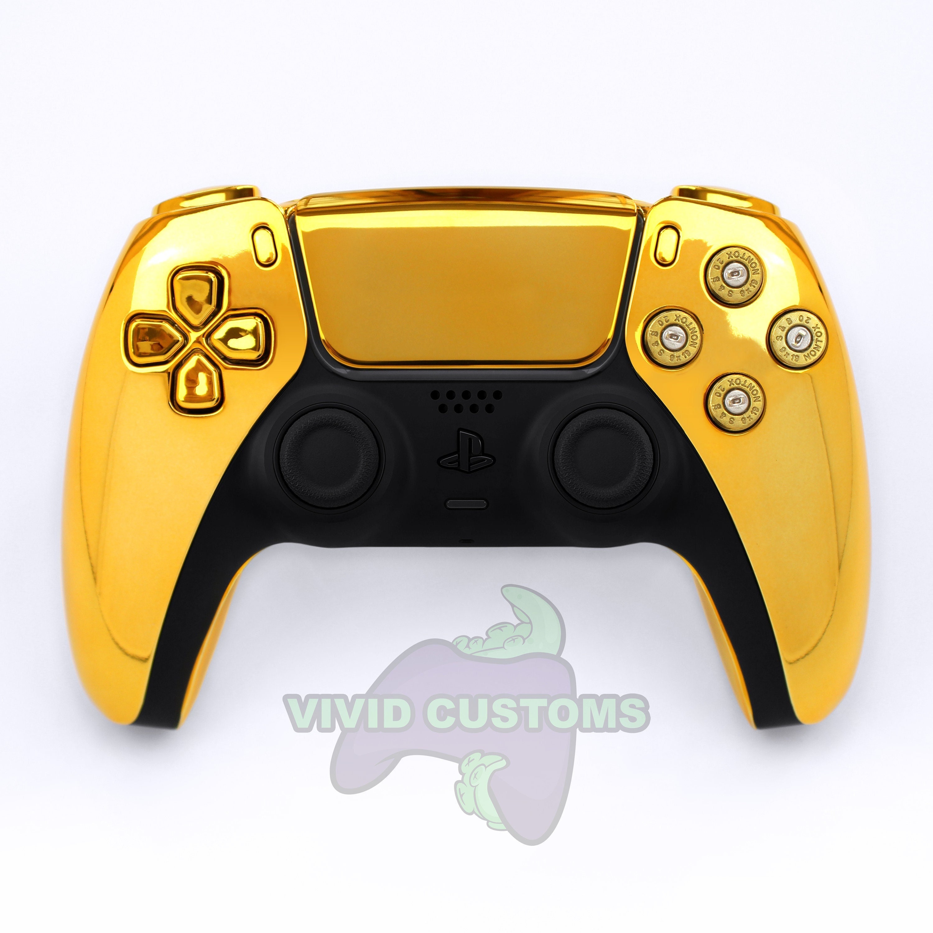 The 24K GOLD PS5 Dualsense Controller How to Make Your Own!  (eXtremeRate) 