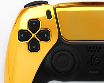 Custom Gold PS5 Gaming Controller Sony Playstation 5