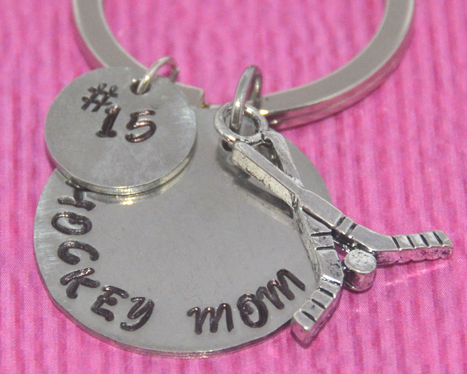 Hockey Mom Hockey Gifts Hockey Mom Keychain Gift for Mom