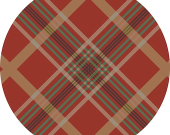 Cotton Flannel: Art Gallery Fabrics, Spruce, Crossed Threads, hibernal, 1/2 yard