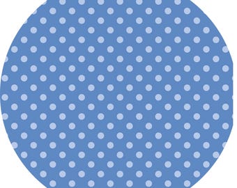 Quilting Cotton: Tilda Fabrics, Something Blue, Dorothy, blue, 1/2 yard