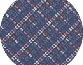 Quilting Cotton:  Art Gallery Fabrics, Cinnamon Toast, Backyard Plaid, 1/2 yard, by Dana Willard