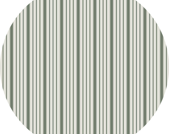 Quilting Cotton: Art Gallery Fabrics, Sprucs, Timeless Ticking, sage, 1/2 yard