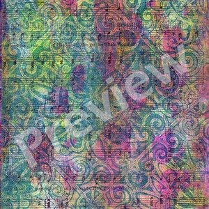 Digital Gelli Print #1