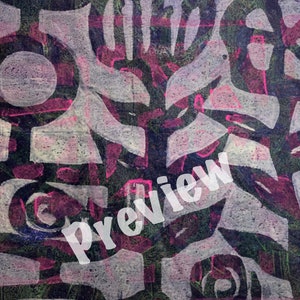 Digital Gelli Print #12