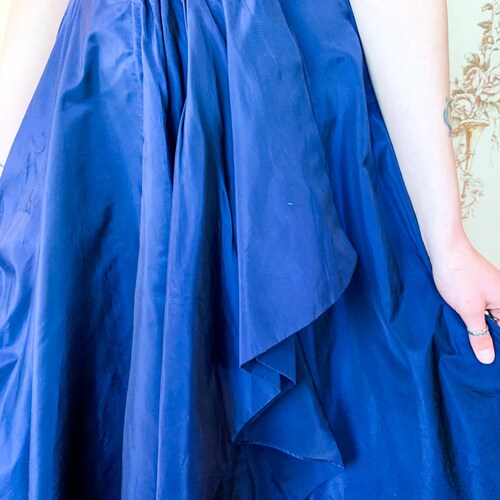 1950’s Navy Taffeta Dress shops