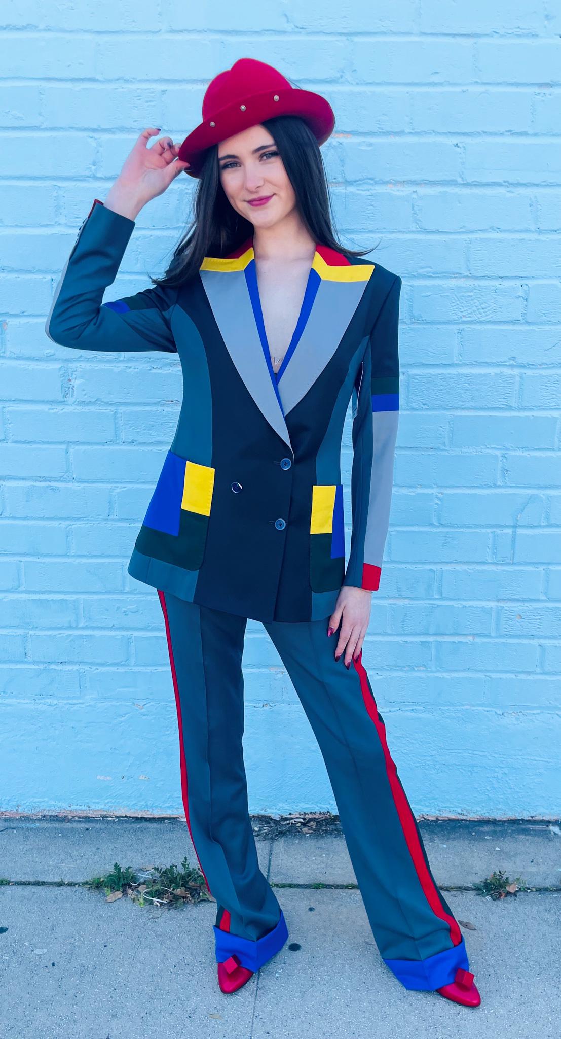2000s Richfresh Colorblock Suit Set - Etsy