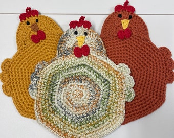 Chicken Potholder FREE SHIPPING