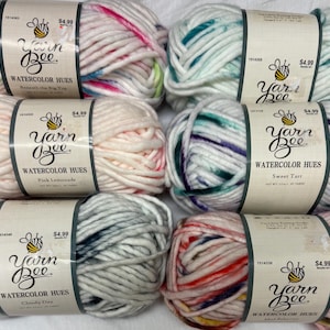 yarn bee watercolor hues