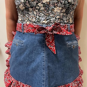 Half apron 100% cotton fabric