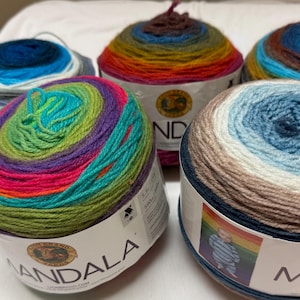 Lion Brand Mandala