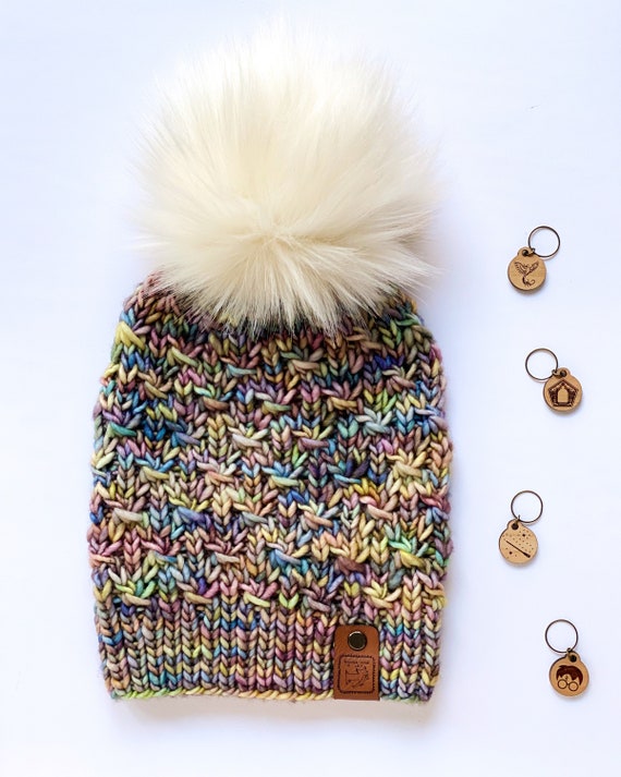 Luxury Knit Hat- “granger Toque”, Medium Weight Beanie  display picture 2