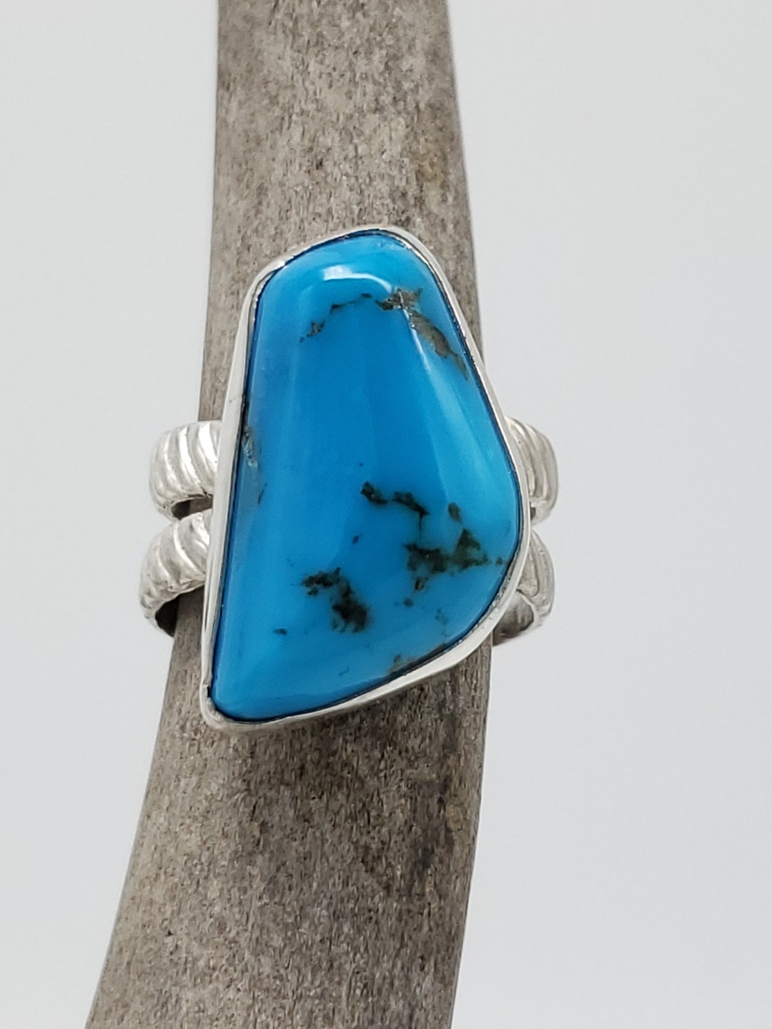 Morenci Mine, Arizona Turquoise Ring, Size 7, R143 - Etsy