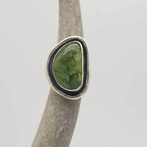 Carico Lake Turquoise Statement Ring, Size 7 1/2 - 8