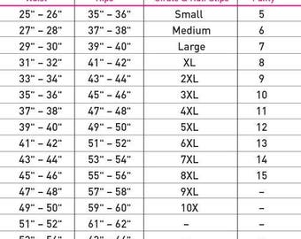 Playtex Girdle Size Chart