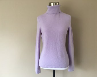 Lavender turtleneck | Etsy