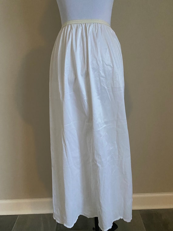 36" Long Medium Komar Formal White Half Slip... - image 2