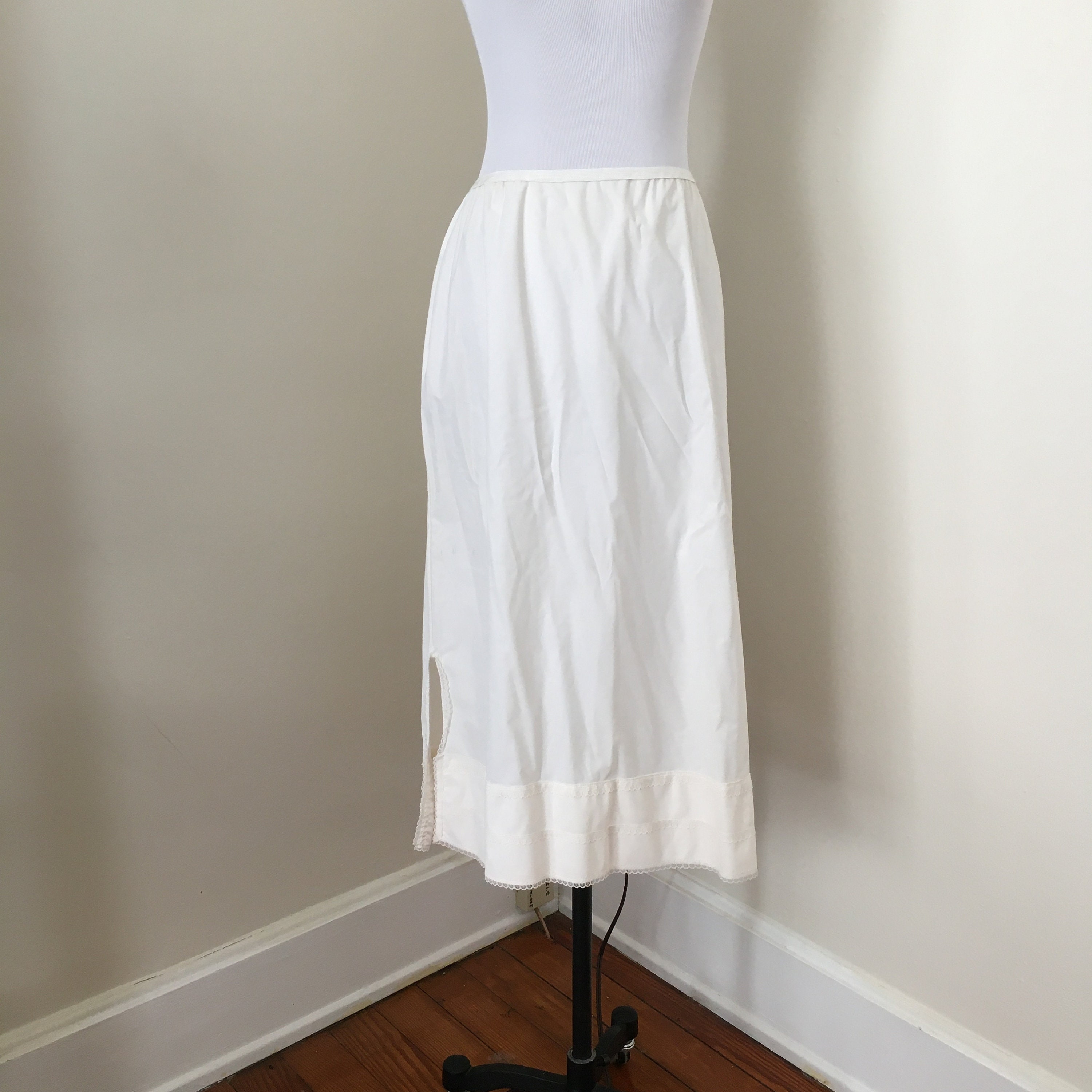 Beige Taffeta Slip - Etsy