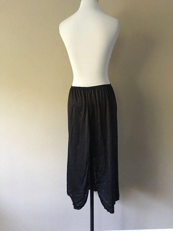 Half Slip Large Vassarette 26 Inches Long Black S… - image 3