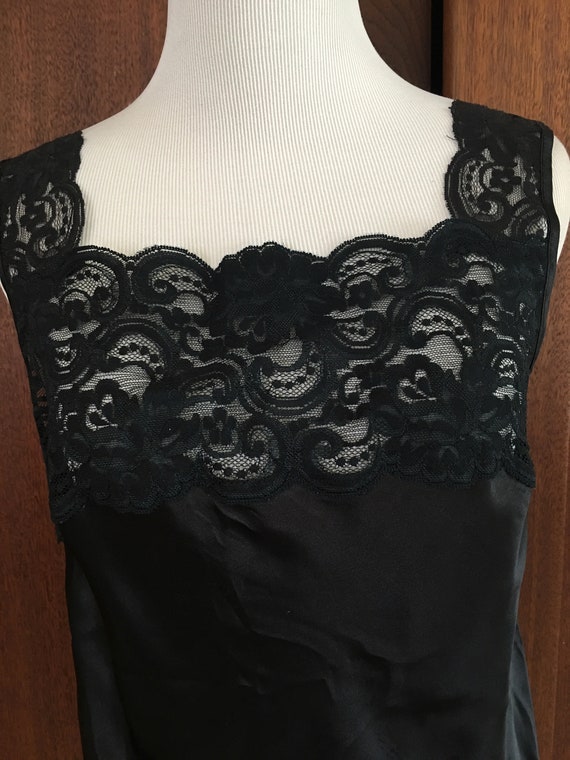 Size 36 Camisole Lucie Ann II Black Lace... - image 2