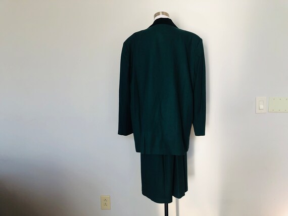 Green Wool Plus Size Suit SAG HARBOR WOMAN - image 8