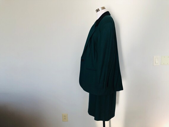 Green Wool Plus Size Suit SAG HARBOR WOMAN - image 6