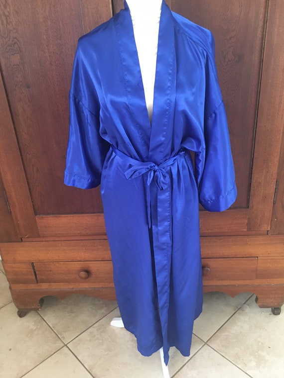 Vintage Robe Val Mode Blue Robe Large...