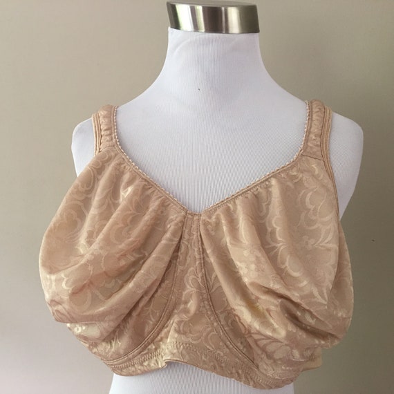 Bra 46DD Playtex Brassiere Soft Cup Nude Vintage L