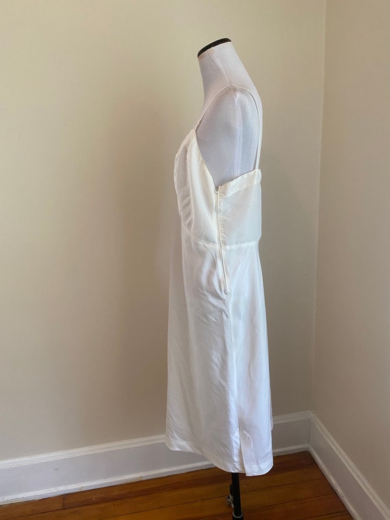 36 Full Slip with zipper on the side White... - image 4