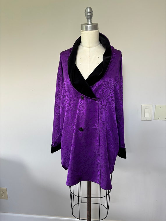 Purple Sleep Shirt Vintage Lingerie Victoria's Sec