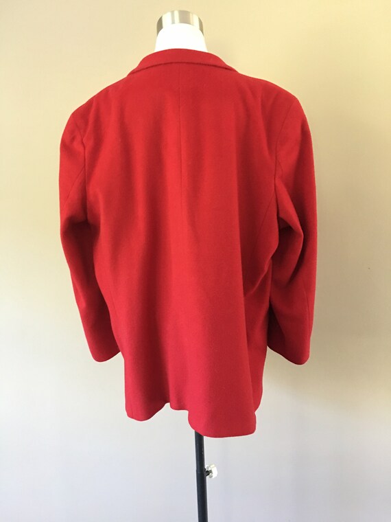 20P Red Wool LL Bean Jacket... Gem