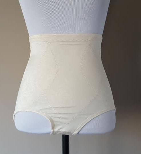High Waisted Panty Girdle Large Maidenform Flexees Firm Panel Hold Vintage  Shapewear