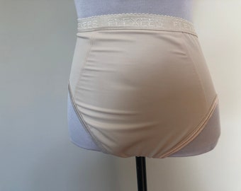 Panty Girdle XL Flexeese Maidenform Almond Tight Sexy High Waist Pin up  Style Firm Hold Shapewear Vintage Lingerie -  Canada