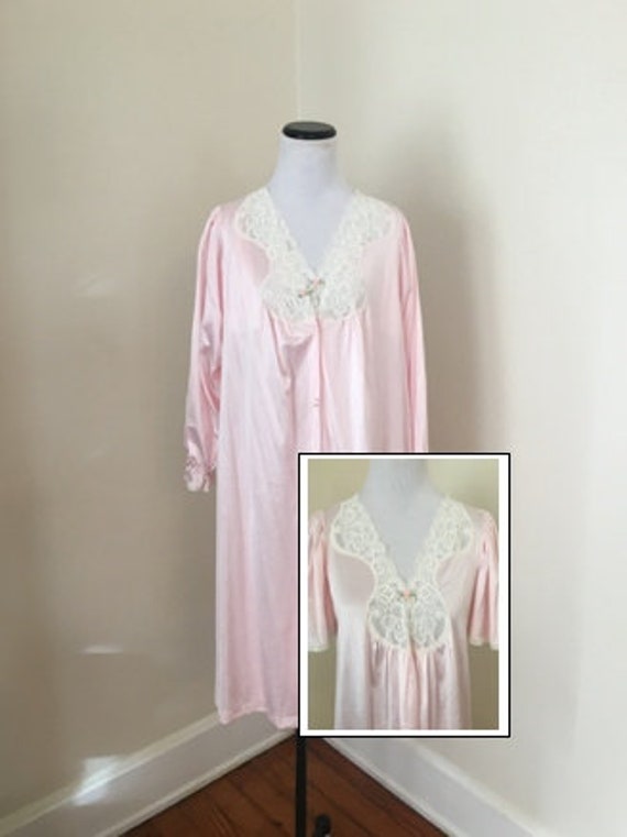 Peignoir Robe Nightgown Set Small Vanity Fair Vint