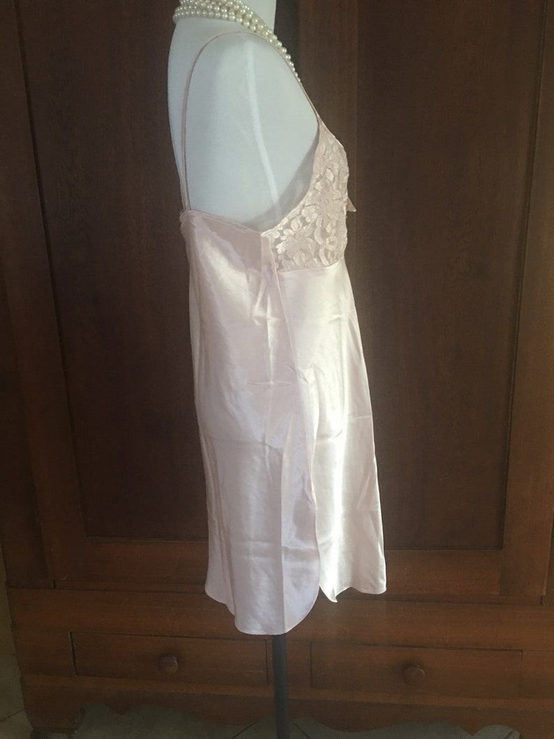 Chemise California Dynasty Small Pink Slip Dress